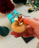 SPARK-Orange Onyx Lighter | Exquisite Kerosene Lighter | A Touch of Warm Elegance