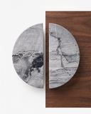 Natural Stone Half-Moon Handle