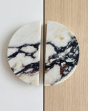 Natural Stone Half-Moon Handle